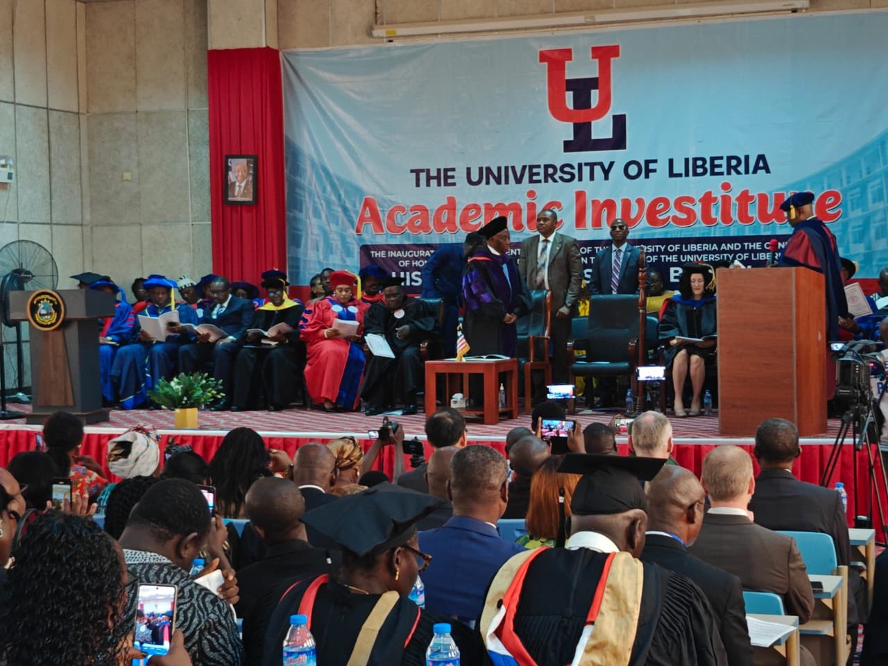 University of Liberia inauguration ceremony